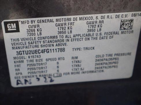 Used 2015 GMC Sierra 1500 SLE w/ SLE Value Package AWD/4WD image 29