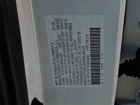 Certified 2025 Honda Ridgeline TrailSport+ image 31