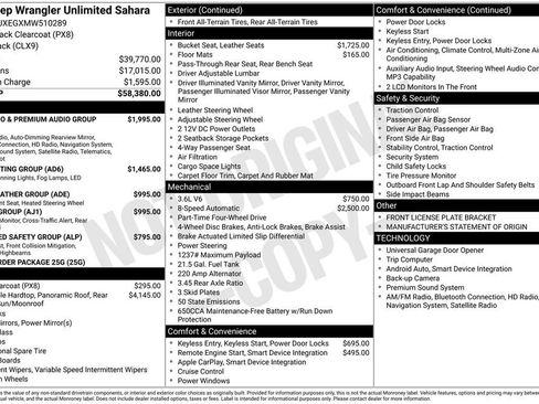 Used 2021 Jeep Wrangler Unlimited Sahara image 6