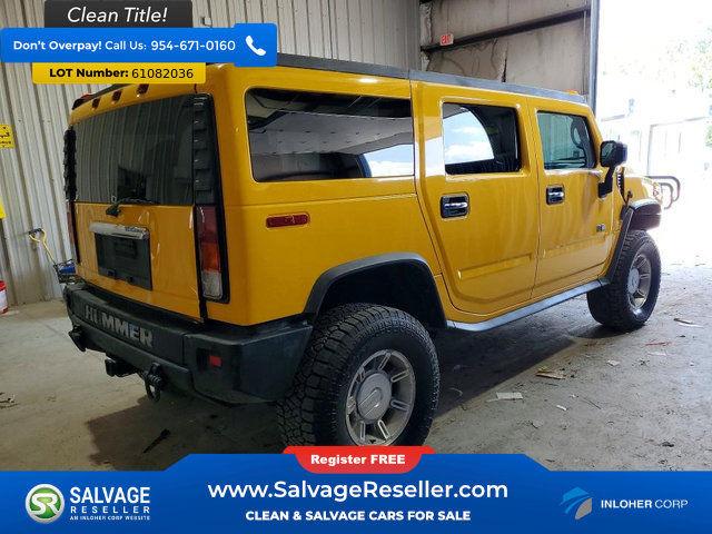 Used 2003 HUMMER H2 w/ Preferred Equipment Group AWD/4WD image 4