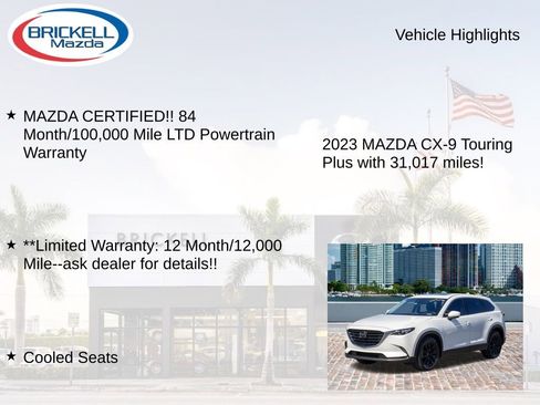 Used 2023 MAZDA CX-9 Touring Plus image 16