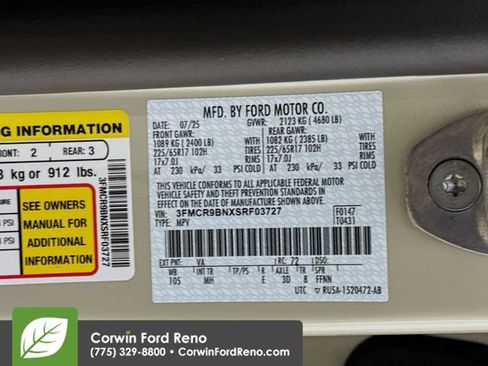 New 2025 Ford Bronco Sport Big Bend w/ Convenience Package image 33