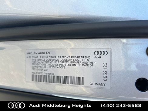 Certified 2025 Audi A6 Premium Plus w/ Premium Plus Package image 17