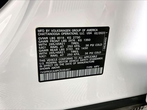 Used 2023 Volkswagen Atlas SEL Premium AWD/4WD image 69