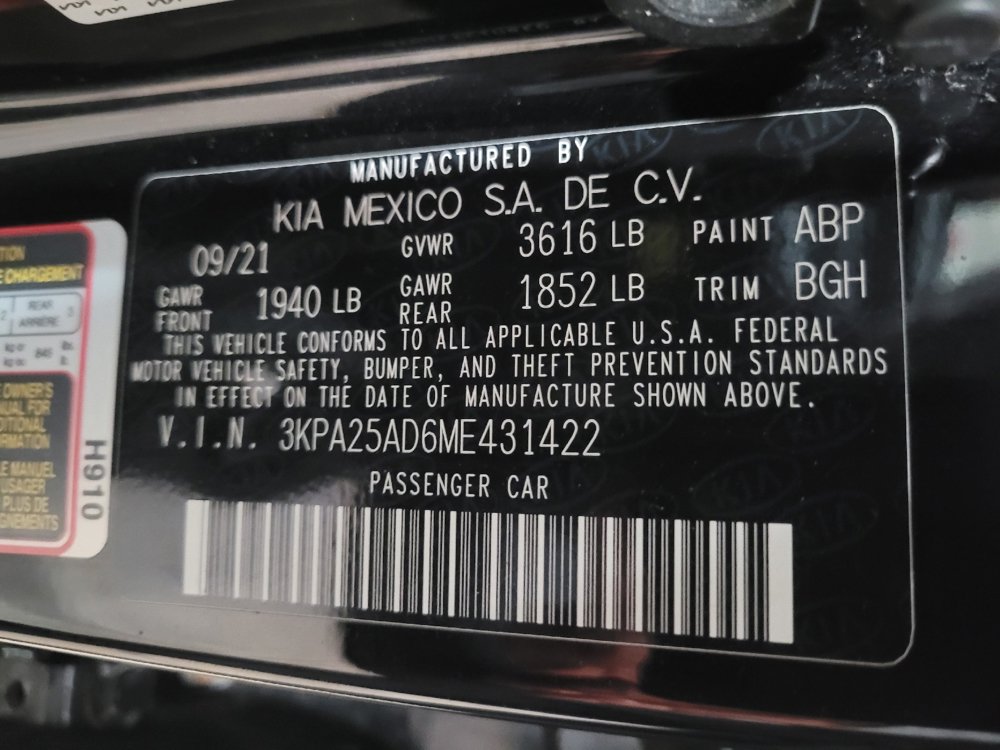 Used 2021 Kia Rio S FWD image 33