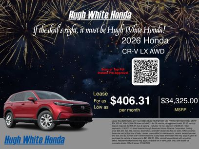 New 2026 Honda CR-V LX