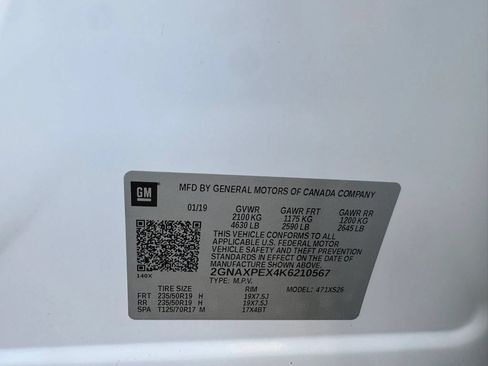 Used 2019 Chevrolet Equinox Premier FWD image 39