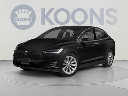Used 2020 Tesla Model X Long Range AWD/4WD image 1