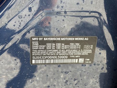 Used 2022 BMW X3 sDrive30i RWD image 33