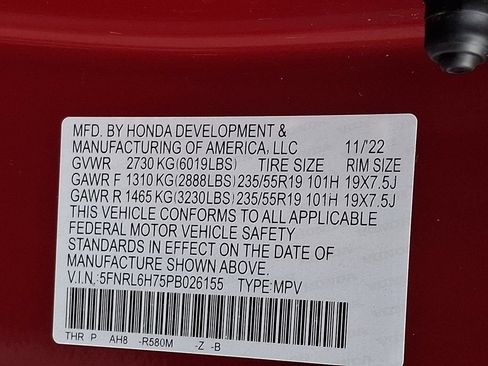 Used 2023 Honda Odyssey Sport image 28
