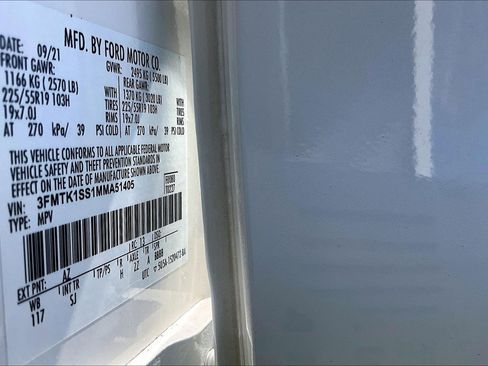 Used 2021 Ford Mustang Mach-E Select w/ Comfort/Appearance Package image 33