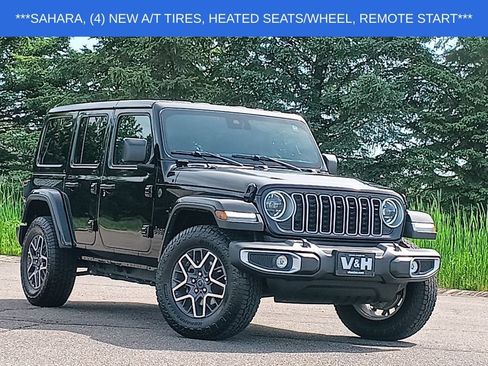 Used 2025 Jeep Wrangler Unlimited Sahara AWD/4WD image 1