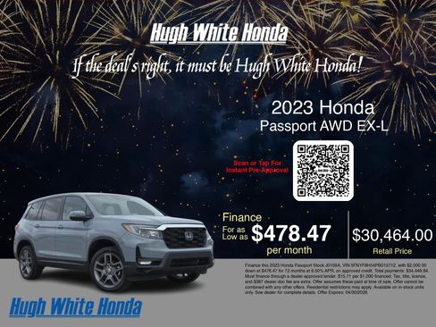 Used 2023 Honda Passport EX-L image 3