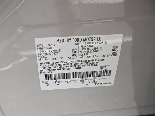 Used 2019 Lincoln Nautilus Reserve FWD image 35