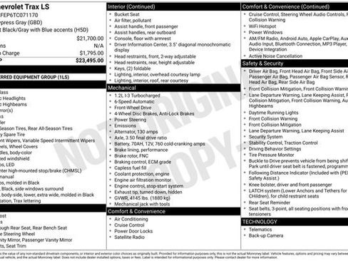 New 2026 Chevrolet Trax LS image 4