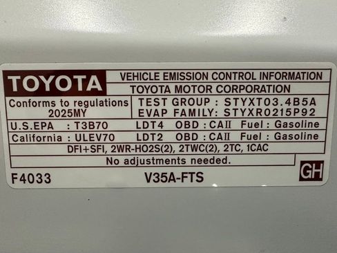 Used 2025 Toyota Tundra 1794 Edition AWD/4WD image 74