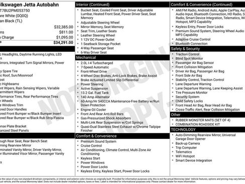 Used 2023 Volkswagen Jetta GLI Autobahn FWD image 24