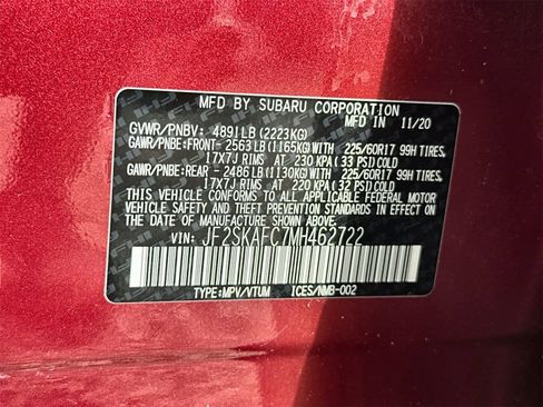 Used 2021 Subaru Forester Premium w/ Popular Package #1 image 9