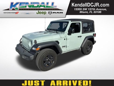 Used 2023 Jeep Wrangler Sport image 1