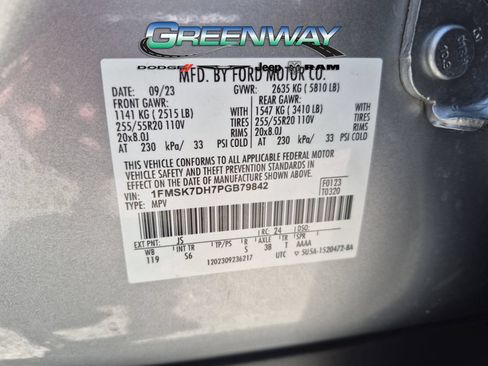 Used 2023 Ford Explorer XLT w/ Equipment Group 202A RWD image 27