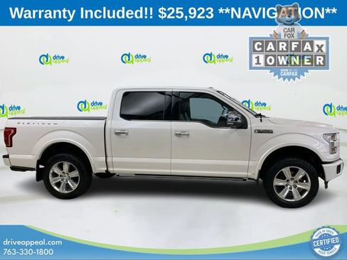 Used 2015 Ford F150 Platinum w/ Equipment Group 701A Luxury AWD/4WD image 4
