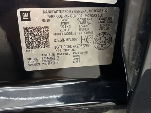 Used 2019 GMC Sierra 1500 Elevation w/ Elevation Value Package AWD/4WD image 27