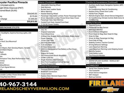 Used 2022 Chrysler Pacifica Pinnacle