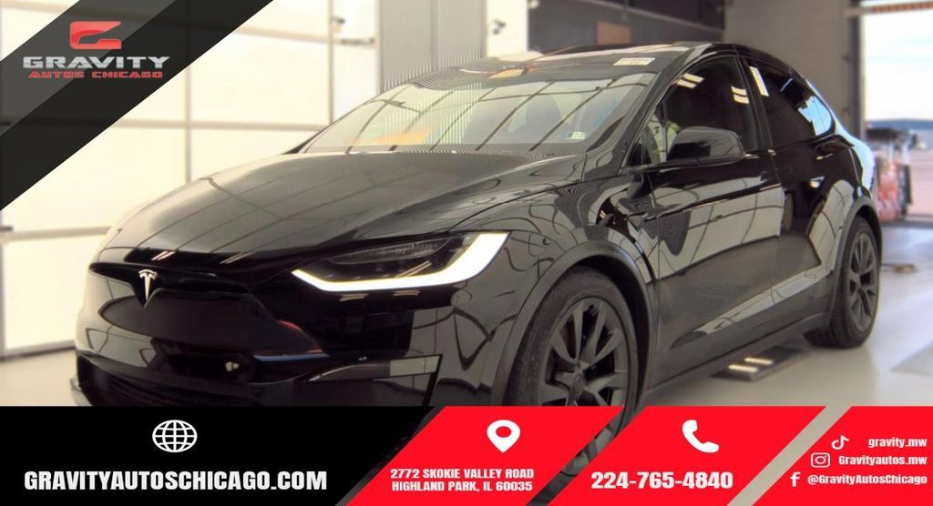 Used 2022 Tesla Model X AWD/4WD image 1