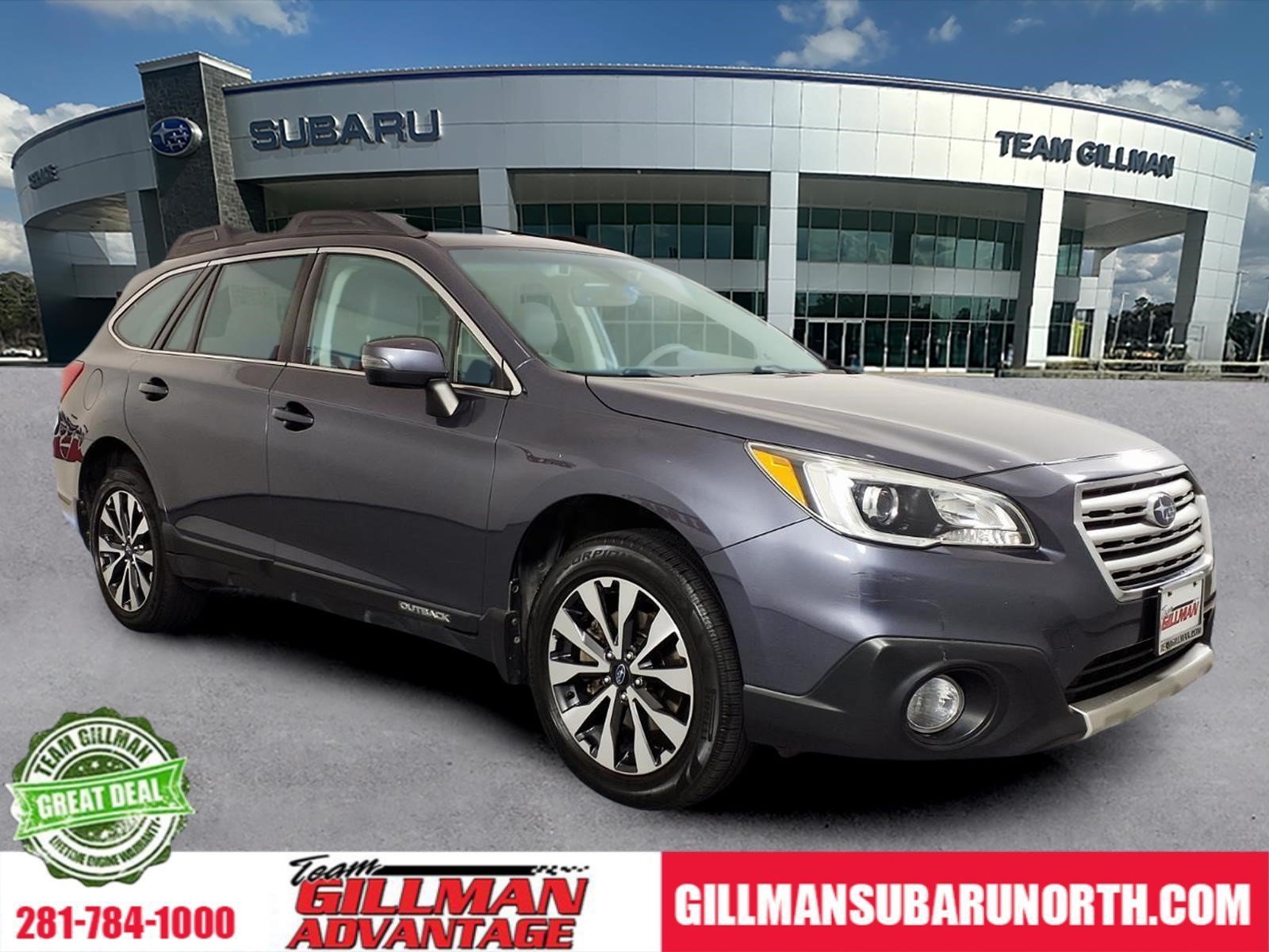 Used 2017 Subaru Outback 2.5i Limited AWD/4WD image 1