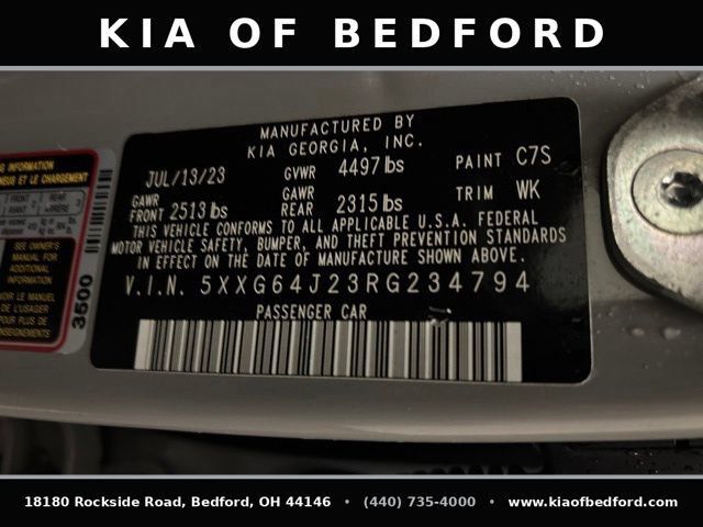 Certified 2024 Kia K5 GT-Line w/ GT-Line Premium Package AWD/4WD image 13