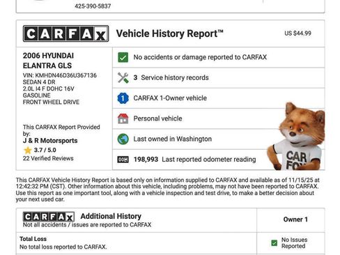 Used 2006 Hyundai Elantra GLS image 27