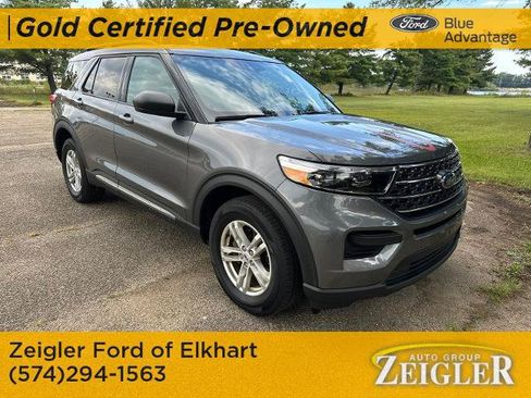 Certified 2023 Ford Explorer XLT AWD/4WD image 1