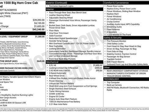 Used 2020 RAM 1500 Big Horn image 2