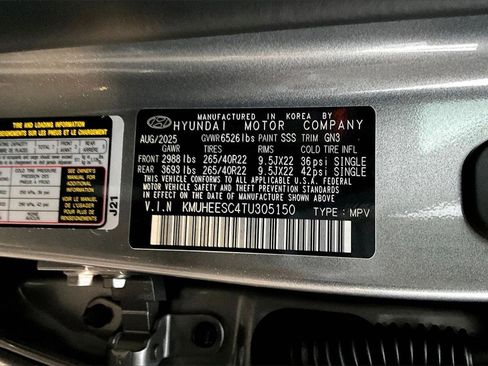 New 2026 Genesis GV80 3.5T Prestige image 8