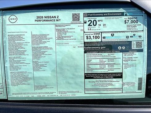 New 2026 Nissan Z Performance image 11