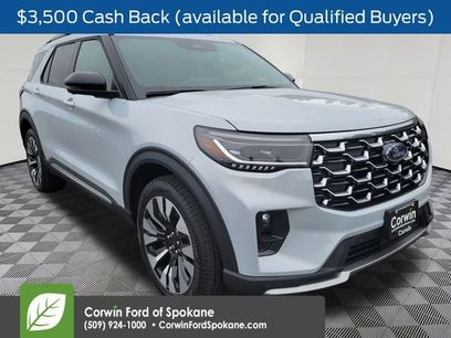 New 2026 Ford Explorer Platinum w/ LUX Leather Package