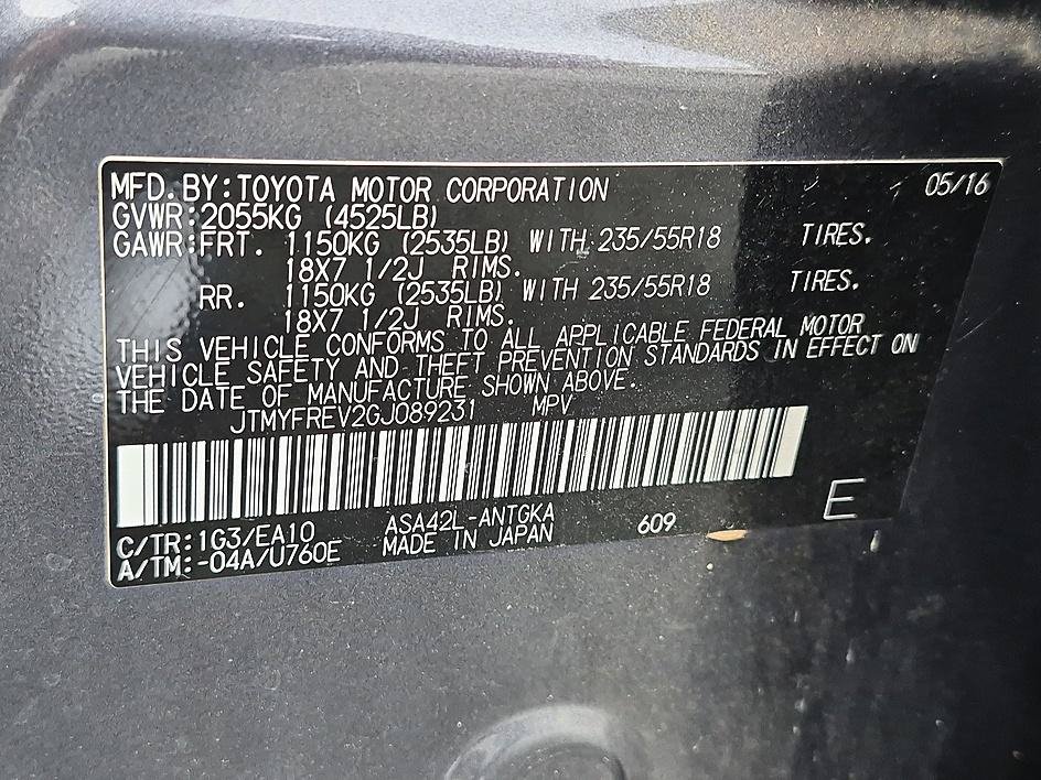 Used 2016 Toyota RAV4 Limited FWD image 38