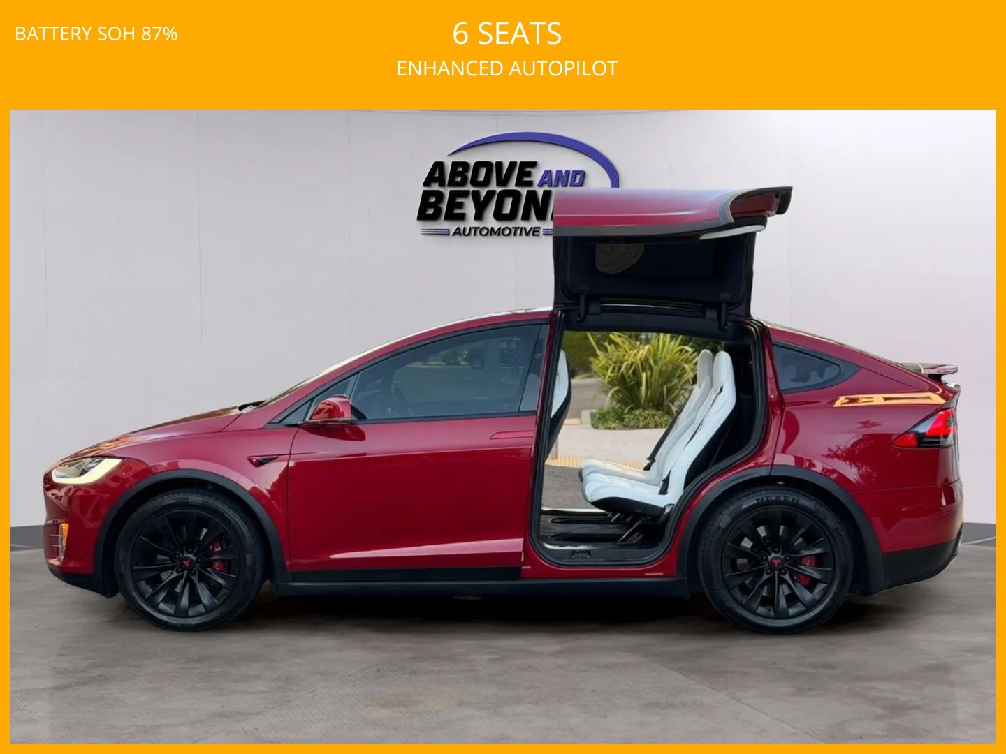 Used 2018 Tesla Model X 100D AWD/4WD image 8