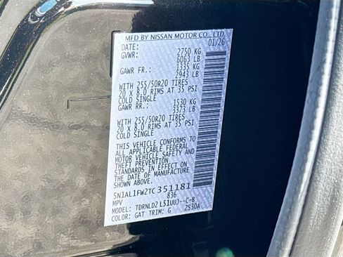 New 2026 INFINITI QX60 Sport w/ Dark Cargo Package image 35