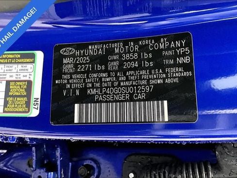 Used 2025 Hyundai Elantra Limited FWD image 19