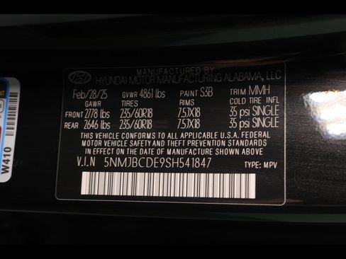 Used 2025 Hyundai Tucson SEL AWD/4WD image 31