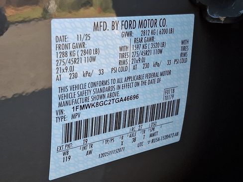New 2026 Ford Explorer ST w/ Sun And Sound Package AWD/4WD image 19