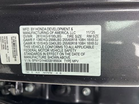 New 2025 Honda Pilot EX-L image 16