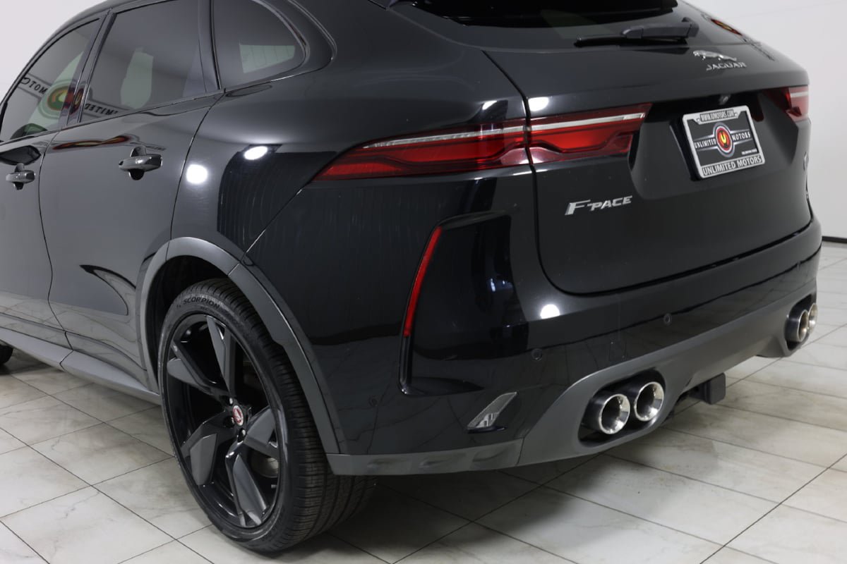Used 2021 Jaguar F-PACE SVR AWD/4WD image 48