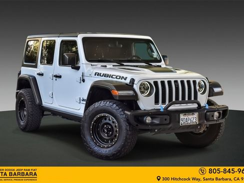 Used 2023 Jeep Wrangler Unlimited Rubicon 4xe w/ Cold Weather Group image 1