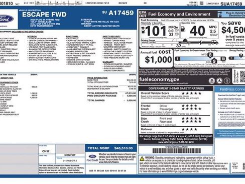 New 2025 Ford Escape SE w/ PHEV Premium Package FWD image 25