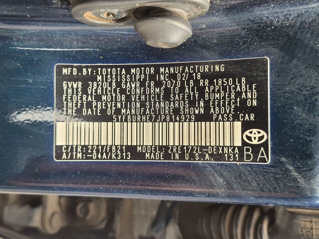Used 2018 Toyota Corolla LE FWD image 32