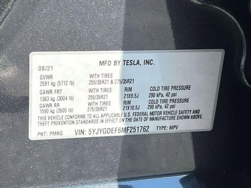 Used 2021 Tesla Model Y Performance AWD/4WD image 28