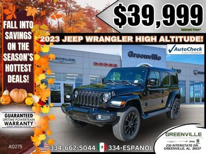 Used 2023 Jeep Wrangler Unlimited Sahara