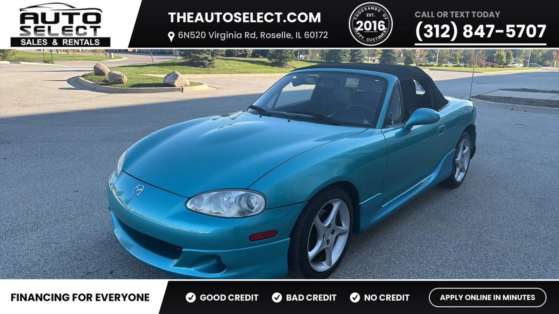 Used 2003 MAZDA MX-5 Miata LS RWD image 1